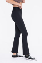 Load image into Gallery viewer, BRONZE - Ribbed Flare High-Waist Leggings