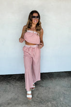 Load image into Gallery viewer, PREORDER: Seersucker Pant Set