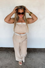Load image into Gallery viewer, PREORDER: Seersucker Pant Set