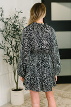 Load image into Gallery viewer, A Cheeky Little Time Tiered Dress in Black