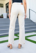 Load image into Gallery viewer, Alice High Rise Over Dyed 90's Straight Jeans in Light Khaki