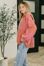 Load image into Gallery viewer, Balloon Sleeve Cut Sew Sweater Knit Top in Mauve