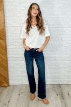 Load image into Gallery viewer, Basic Instinct Drop Shoulder V-Neck Tee in Ivory