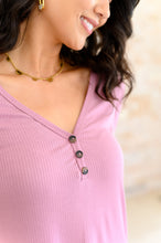 Load image into Gallery viewer, Born and Raised V-Neck Ribbed Top