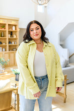 Load image into Gallery viewer, Daydreams Shacket in Yellow