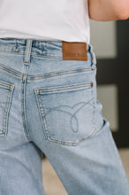 Load image into Gallery viewer, Heather Mid Rise Rigid Magic Straight