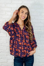 Load image into Gallery viewer, Hiterto Unknown Floral Babydoll Blouse