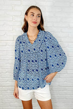 Load image into Gallery viewer, I Gave You My Heart Floral Babydoll Blouse