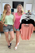 Load image into Gallery viewer, Big Sky Country Waffle Knit Top In Hot Pink