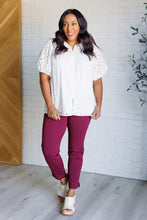 Load image into Gallery viewer, I'll Let You Know Eyelet Lace Blouse