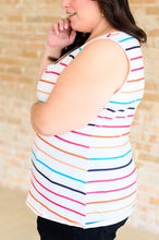 Load image into Gallery viewer, Need A Favor Colorful Henley Tank