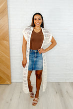 Load image into Gallery viewer, Need the Air Flow Open Front Cardigan in Ivory