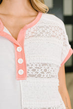 Load image into Gallery viewer, Right Thing to Say Textured Henley Top