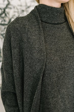 Load image into Gallery viewer, Signature Open Front Cardigan Set in Black