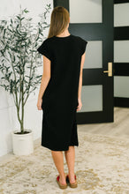 Load image into Gallery viewer, Sweet Like That Casual Dress in Black