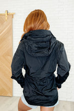 Load image into Gallery viewer, Track Snack Windbreaker in Black