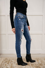 Load image into Gallery viewer, Buffalo Plaid Peek-A-Boo Skinnies