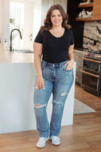 Load image into Gallery viewer, O'Hara Destroyed Straight Jeans