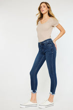 Load image into Gallery viewer, High Rise Hem Detail Ankle Skinny
