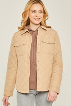 Load image into Gallery viewer, Woven Solid Bust Pocket Shacket
