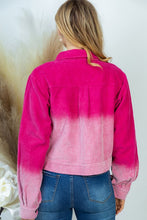 Load image into Gallery viewer, Long Sleeve Ombre Woven Jacket
