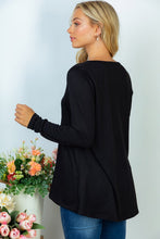 Load image into Gallery viewer, Long Sleeve Solid Knit Top
