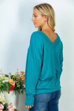 Load image into Gallery viewer, Long Sleeve Solid Knit Top
