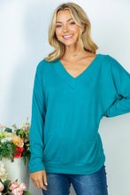 Load image into Gallery viewer, Long Sleeve Solid Knit Top
