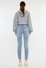 Load image into Gallery viewer, Mid Rise Distressed Ankle Skinny Jeans
