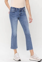 Load image into Gallery viewer, Mid Rise Kick Flare Jeans
