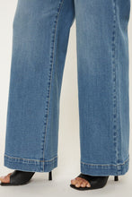 Load image into Gallery viewer, Plus High Rise Trouser Wide Leg Jeans
