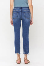 Load image into Gallery viewer, High Rise Crop Slim Straight Jeans
