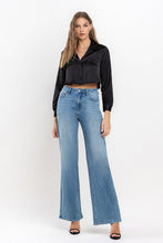 Load image into Gallery viewer, High Rise Wide Leg Jeans
