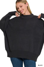 Load image into Gallery viewer, Side Slit Oversized Sweater
