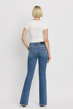 Load image into Gallery viewer, High Rise Slant Hem Flare Jeans
