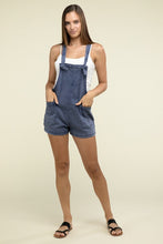 Load image into Gallery viewer, Washed Knot Strap Romper
