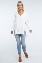 Load image into Gallery viewer, Hi-Low Hem Front Seam Sweater
