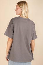 Load image into Gallery viewer, NT12203-Oversized Cowboy Graphic Screen Print Knit Top

