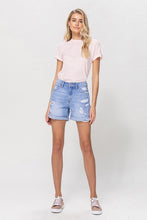 Load image into Gallery viewer, Distressed Boyfriend Shorts W/Cuffs
