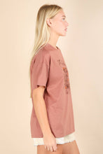 Load image into Gallery viewer, NT12203-Oversized Cowboy Graphic Screen Print Knit Top
