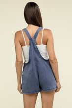 Load image into Gallery viewer, Washed Knot Strap Romper
