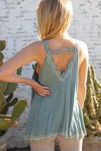 Load image into Gallery viewer, Lace Trim Halter Top with Back Strap
