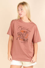 Load image into Gallery viewer, NT12203-Oversized Cowboy Graphic Screen Print Knit Top
