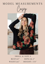 Load image into Gallery viewer, I Gave You My Heart Floral Babydoll Blouse
