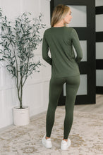 Load image into Gallery viewer, Get Me Cozy Set in Dark Olive
