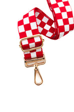 Load image into Gallery viewer, Lizzie Checkered Adjustable Bag Strap
