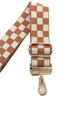 Load image into Gallery viewer, Lizzie Checkered Adjustable Bag Strap
