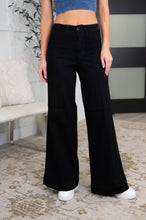 Load image into Gallery viewer, Penelope High Waist Palazzo Jean in Black
