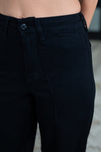 Load image into Gallery viewer, Penelope High Waist Palazzo Jean in Black
