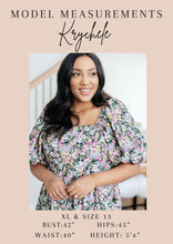 Load image into Gallery viewer, Tropical Print Gauze Kimono with Elastic Waist Tie in Milk Tea
